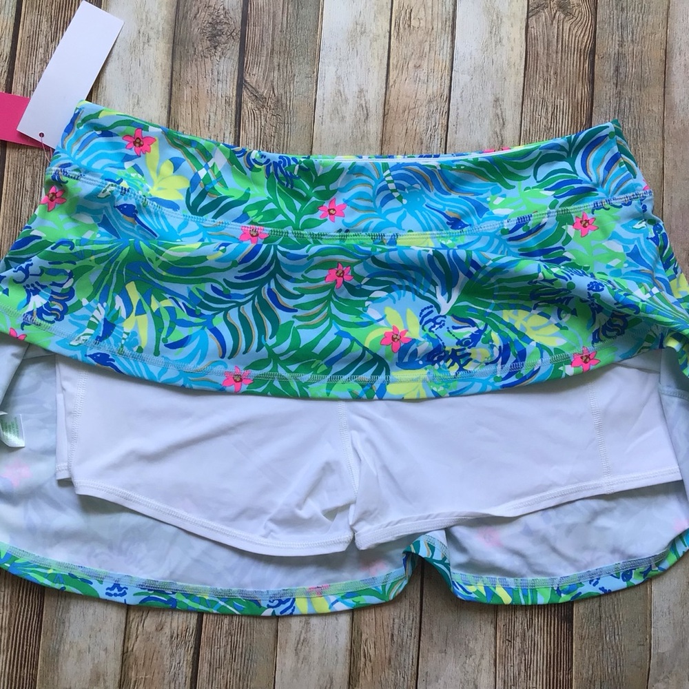 NWT Lilly Pulitzer Luxletic Aila Skort Via Parigi - Picture 4 of 5